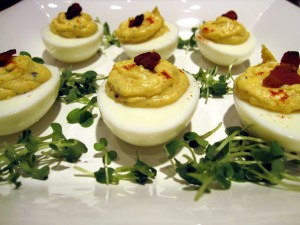 deviled eggs