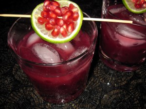 pomegranate gimlet
