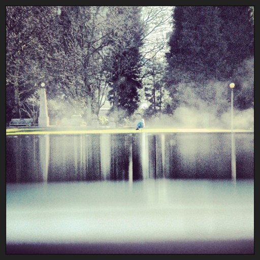 steamy spring morning